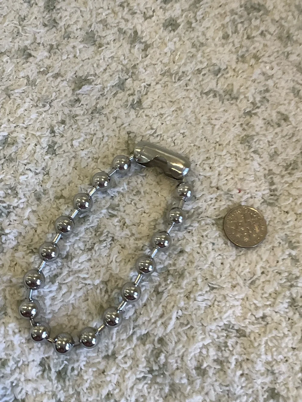 Giant Ball Chain Bracelet Men or Womens NWT 8.50” Stainless steel
